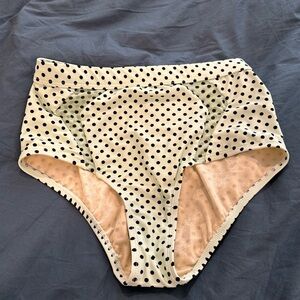 Betsy Johnson Highwaisted bathing suit bottom.